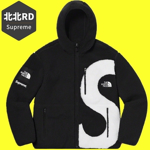 supreme 20fw hooded fleece 大s字母logo摇粒绒男女外套抓绒夹克
