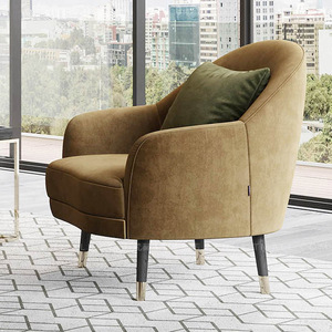 大户型 5人长沙发 卡其色大牌科技布四人位佐仕家具旗舰店4650