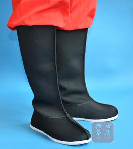 影视布靴 手工千层底布靴 古装靴 汉服布靴 戏靴