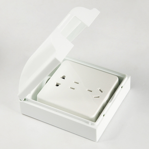 明装防水插座保护罩盒浴室卫生间明线插座防水盒保护盖防水罩家用