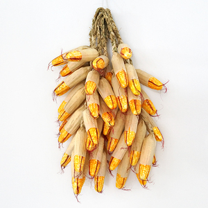 仿真玉米墙饰挂串 lmdec农家乐仿真果蔬 假水果蔬菜装饰道具模型