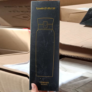 莱克碧云泉b4501不锈钢保温杯bewinch商务蓝色车载水杯水壶450ml