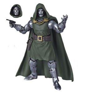 marvel legends 神奇四侠 毁灭博士 火人霹雳火 6寸可动人偶模型