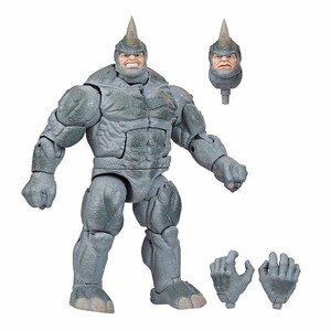 marvel legends 蜘蛛侠反派 复古 犀牛人rhino 6寸可动人偶模型