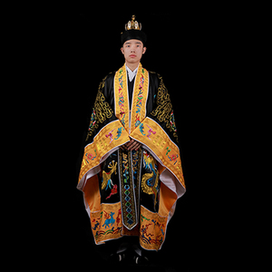 001人付款淘宝九龙法衣全金丝刺绣法袍道服道衣道教