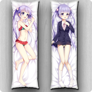 凉风青叶动漫长抱枕 new game!周边定制宅男腐女睡枕