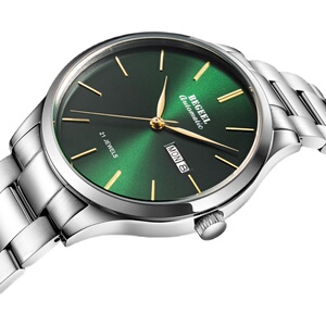 宾爵begeel夜礼服新款机械男表进口机芯日历潮酷星空防水手表