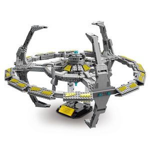 兼容乐高星链基地进取号空间站星际战舰太空飞船模型拼装积木玩具