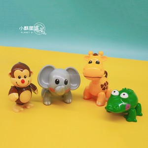 Tolo玩具仿真卡通塑料玩偶关节可动森林农场动物恐龙过家家
