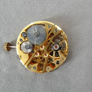蒸汽朋克配件机械表机芯齿轮金色美甲饰品diy27毫米零件首饰制作