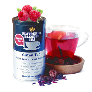 SFT德国进口混合花果茶50g罐装梦幻星空覆盆子朗姆口味莓果水果茶