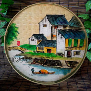 田园风装饰挂件画