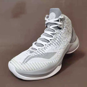 李宁cba球员赞助pe版闪击4代减震防滑耐磨大码运动篮球鞋abam053