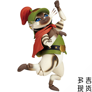 多吉现货 uc vulcanlog 005 怪物猎人 艾露猫 战斗猫 可动手办