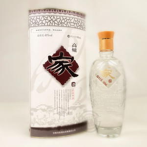 高炉家酒新水晶家41度500ml安徽浓香白酒整箱4瓶