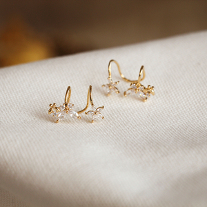 耳骨夹女冷淡风法式