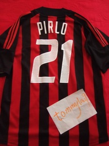 97新 正 0203 02 03 欧冠 赛季 ac 米兰 皮尔洛 球衣 意大利 纽约