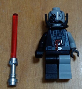 lego乐高星球大战人仔 sw180达斯维达7672战损版九新塑料拼装积木