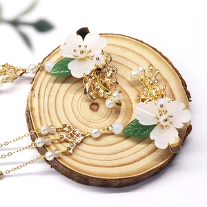 汉朝手工古风古装古典古代发夹步摇流苏汉服头饰盘发簪子发饰女