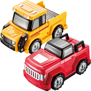 澳贝酷变车队儿童宝宝小汽车玩具男孩挖掘机消防车变形玩具车模型