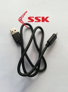 飚王/SSK USB3转Type-c移动硬盘盒数据连接传输线希捷西数Micro-B