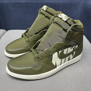 【44】air jordan 1 aj1 olive canva 橄榄绿 弹幕 555088-300