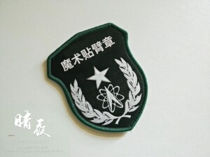 军迷收藏 魔术贴迷彩服软臂章预备战队粘贴臂贴标徽章