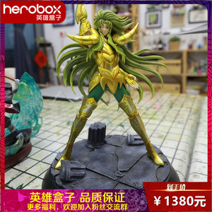 herobox定制 黄金圣斗士 gk雕像 tja 白羊座 史昂 手办