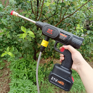 易速锂电水枪高压喷枪农用打药喷头可调雾化喷水枪洗车机喷枪包邮