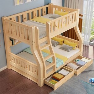 实木上下床两姐妹高低床上130下150cm二手价睡上下铺木头床儿童床