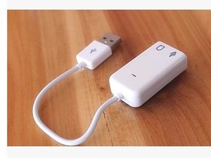 　USB声卡 5.1 USB5.1带线声卡　台式笔记本声卡