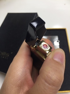 *nobilis 打火机 单直冲 防风 金属特制 个性创意情人节礼物