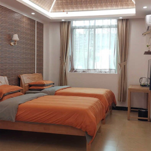 台山市海宴华侨农场1979民宿大床/双床房-含东南亚特色早餐