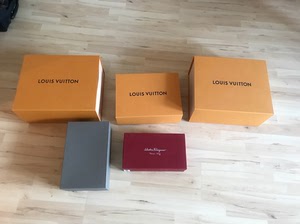 lv菲拉格慕prada鞋盒纸盒全新