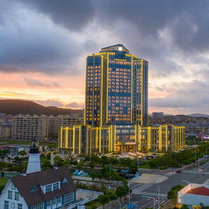 舟山岱山锦州宝盛大酒店自助早餐送沙滩门票