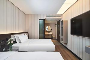 汉庭北京朝阳八里桥地铁站酒店高级双床房