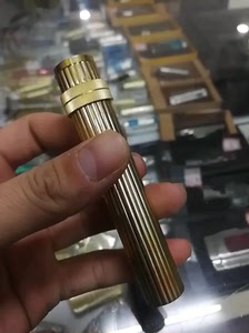 爱马仕转轮砂轮古董煤油纯铜打火机