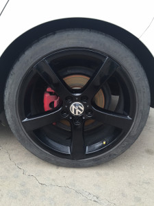 votex 18寸 五幅 轮毂 大众 高尔夫6 速腾