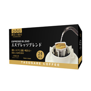 隅田川挂耳咖啡挂耳意式24片装日本进口手冲黑咖啡挂耳式耳挂咖啡
