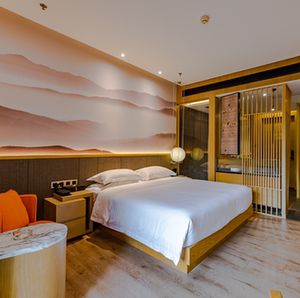 庐山汤太宗温泉度假村/望庐阁阳台精品单间/九江酒店预定