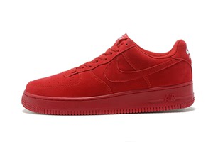 nike af1耐克空军一号低帮全红
