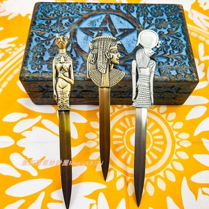 古典欧式拆信刀古埃及封口裁纸刀开箱刀创意精美办公礼品日常摆件