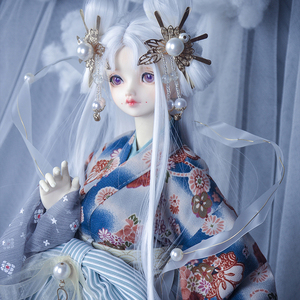 【喵牙家】bjd娃衣/百鬼夜行·烟烟罗/改良和服/sd和服/和风娃衣