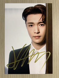 『冲冠』内地明星exo张艺兴lay亲笔签名照片热门六寸定妆照24款