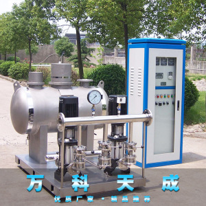 万科天成 水泵原水处理系统定做不锈钢增压稳压 WG无负压给水设备