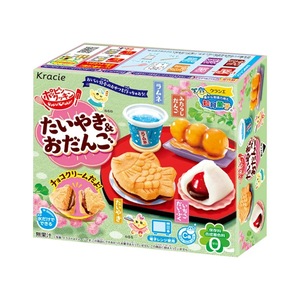 日本食玩DIY鲷鱼烧日式下午茶草莓大福迷你食玩厨房儿童玩具
