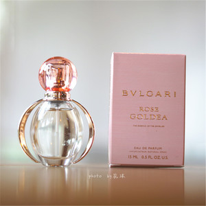 宝格丽bvlgari玫瑰黄金女神rose玫瑰金漾香水15ml中样便携装