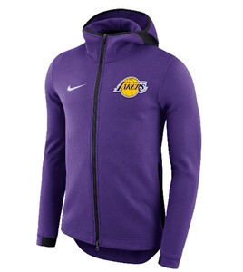 全新 耐克 nba湖人队出场服 外套