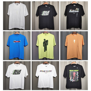 优衣库billie eilish碧梨 村上隆联名男女款印花t恤430599 424622