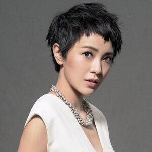 郭采洁同款假发狗啃刘海女生蓬松个性帅气超短发露额头知性短假发